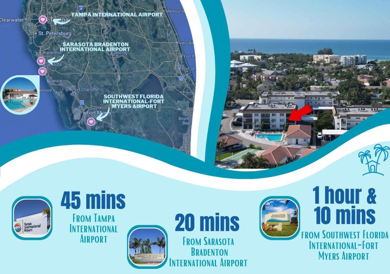 2 Bed 2 Bath Centrally Located On Siesta Key Sarasota Dış mekan fotoğraf